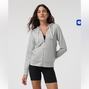 NWT Vuori Halo Performance Women's Gray Hoodie size Large